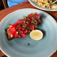 Pepes Tahu  at Pituq Cafe in 