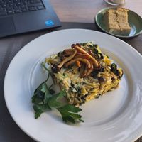 Cod-inspired recipe at Remedio Santo Campo Alegre in Porto