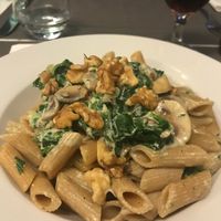 Strogonoff de cogumelos e espinafres (vegan) at Remedio Santo Campo Alegre in Porto