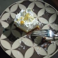 Lemon meringue tart at Remedio Santo Campo Alegre in Porto