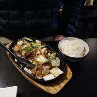 Sizzling Tofu Teriyaki at Komatsu Japanese Cuisine in South Hobart