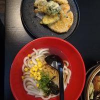 Tempura Udon Soup at Komatsu Japanese Cuisine in South Hobart
