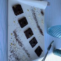 Salame al cioccolato vegano  at Trattoria Glisenti in Marone