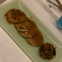 Seitan al pepe rosa   at Trattoria Glisenti in Marone