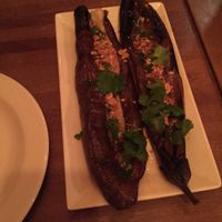 BBQ Aubergine at Banh Banh in South East London
