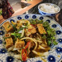 Tamarind tofu at Citronella in Hoi An
