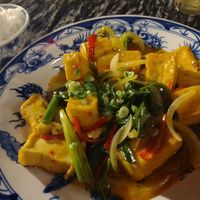 Tamarind tofu. Very good 👍🏽 at Citronella in Hoi An