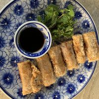 Spring rolls  at Citronella in Hoi An