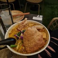 Vegan jungle laksa $19 at Merah in Northcote