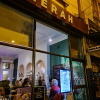 From outside at Merah in Northcote