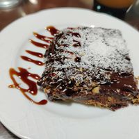 Chocolate cake at La Lluna in Valencia