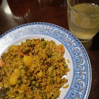 Paella at La Lluna in Valencia