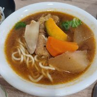 Noodles in braised vegetable soup - was good at Yí Hēng Zhāi 宜亨齋 in Taipei