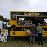 Food van at Konjo Mama in Newstead