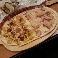 Vegan flammkuchen at Flammerie Alt-Saarbrücken in Saarbrucken