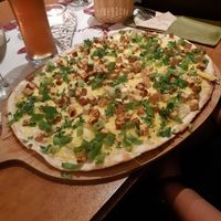 Vegan flammkuchen at Flammerie Alt-Saarbrücken in Saarbrucken