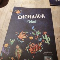 Vegane Menükarte at Enchilada in Bremen