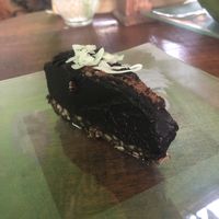 Heavenly chocolate cake... pic doesn’t do it justice...  at Cacao Flow in Jimbaran