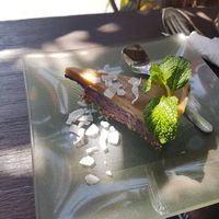 Blueberry lemon cake at Cacao Flow in Jimbaran