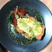 Vegan benedict at Birdhouse in Sheffield