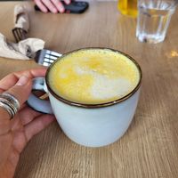 Turmeric Latte at Birdhouse in Sheffield