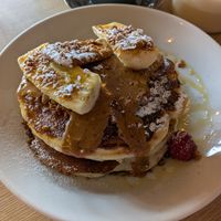 Lotus biscoff and banana pancakes at Birdhouse in Sheffield