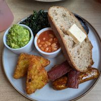 Vegan breakfast at Birdhouse in Sheffield