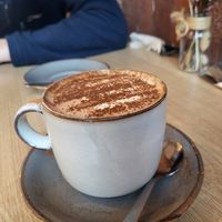 Oat hot chocolate at Birdhouse in Sheffield