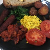  Vegan full English  at Birdhouse in Sheffield