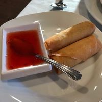 Veggie Spring Rolls at Blue Elephant in Bakersfield
