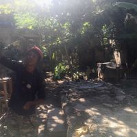 A private tour of the permaculture garden where Life Yard grows the food it cooks. at Life Yard Restaurant in Kingston