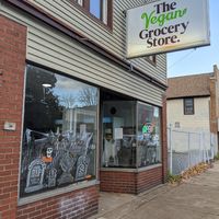 Outside of new location at The Vegan Grocery Store in North Tonawanda