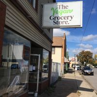 The vegan grocery store  at The Vegan Grocery Store in North Tonawanda