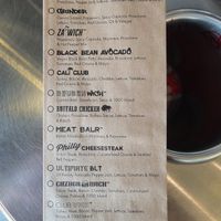 Menu at Which Wich in Myrtle Beach