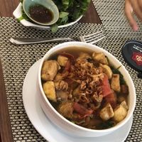 Hanoi noodle soup at Om Vegan Garden in Hanoi