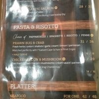 Menu at Caboolture Sports Club in Morayfield