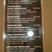 Menu at Caboolture Sports Club in Morayfield