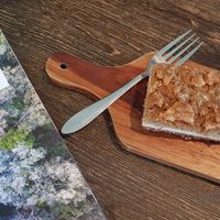 One of many vegan treats available at Three Donkeys in Wamberal