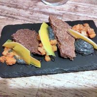 Vegan dessert at ChaCha in Nantes