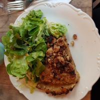 Quiche with nuts and cauliflower  at ChaCha in Nantes