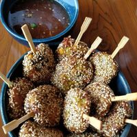 Baby corn fritters at Haiku in Hyderabad