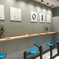 Small seating area  at Shake Cafe - Camillo Cavour in Florence