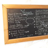Vegan options at Darnley Coffee House in Stirling