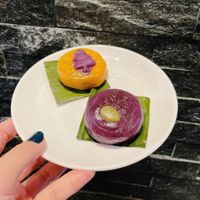 Lotus biscoff ang ku kueh- only available in 2021 xmas festive season!  at Kueh Ho Jiak 粿好吃 - Tanjong Pagar in Central Singapore