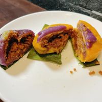 Lotus biscoff ang ku kueh- only available in 2021 xmas festive season!  at Kueh Ho Jiak 粿好吃 - Tanjong Pagar in Central Singapore