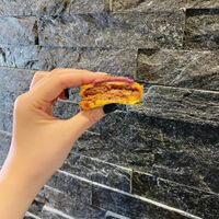 Lotus biscoff ang ku kueh- only available in 2021 xmas festive season!  at Kueh Ho Jiak 粿好吃 - Tanjong Pagar in Central Singapore