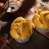 Vegan Sweet Potatoes Chinese Muffins at Kueh Ho Jiak 粿好吃 - Tanjong Pagar in Central Singapore