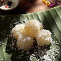 Vegan Ubi Kayu (Steam Tapioca) at Kueh Ho Jiak 粿好吃 - Tanjong Pagar in Central Singapore