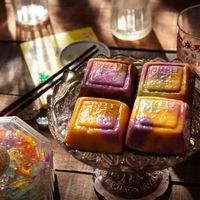 Vegan Sweet Potatoes Rice Kueh at Kueh Ho Jiak 粿好吃 - Tanjong Pagar in Central Singapore