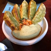 Jiaozi dumplings   at Jumon in Belfast